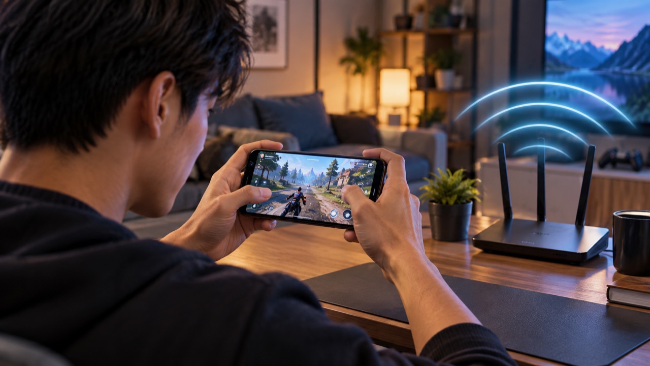 Kết nối Wi-Fi ổn định khi chơi game mobile