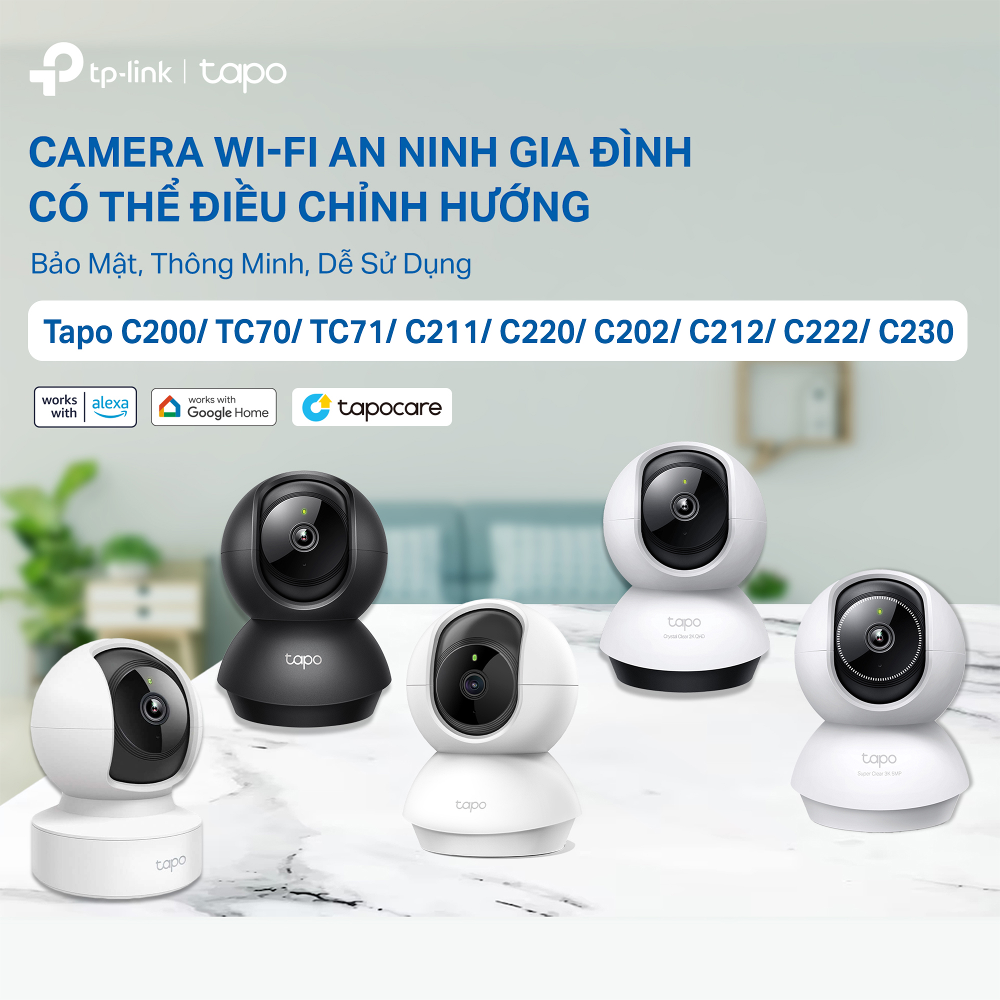 Camera TP-Link Tapo TC70 – hình 1