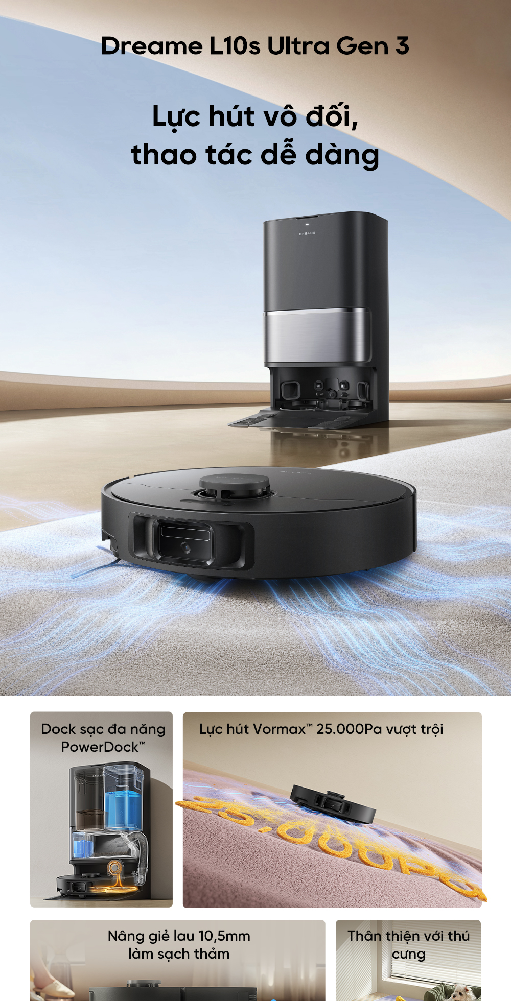 Dreame L10s Ultra Gen 3 – hình 1