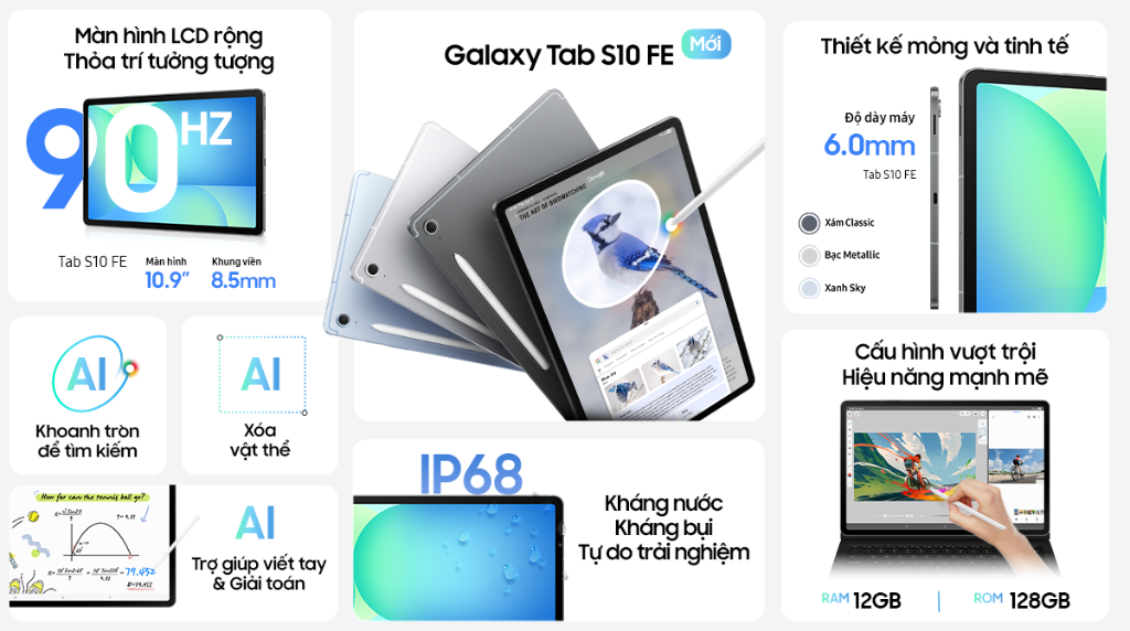 Galaxy Tab S10 FE – hình 2