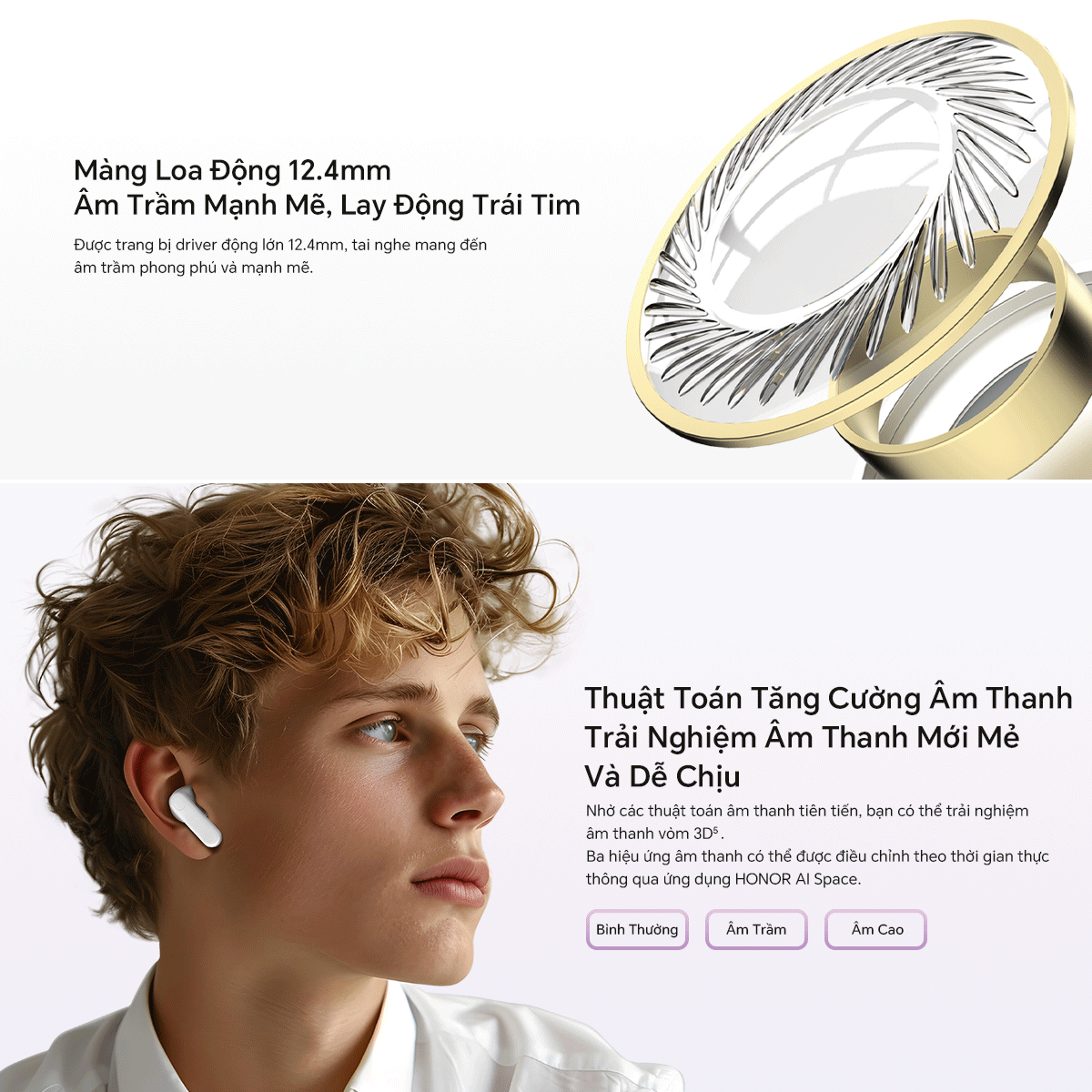 Honor Choice Earbuds X7e Active – hình 2