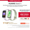 Vòng đeo tay thông minh Huawei Band 11 Series – mỏng nhẹ, màn hình lớn