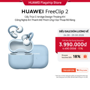 Tai nghe Huawei FreeClip 2 – thiết kế kẹp tai C-bridge, âm thanh mở thoáng khí - ảnh 2