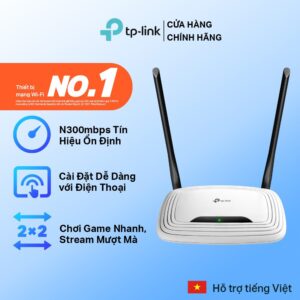 Bộ phát Wifi TP-Link TL-WR841N chuẩn N 300Mbps – 2 ăng-ten
