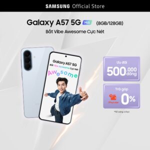Điện thoại Samsung Galaxy A57 128GB – chính hãng, bảo hành 12 tháng