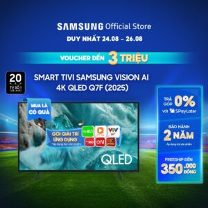 Smart Tivi Samsung QLED Q7F 4K Vision AI 2025
