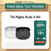 Tai nghe Bluetooth 5.4 Tecno Buds 4 Air – chống ồn AI-ENC, kháng nước IPX