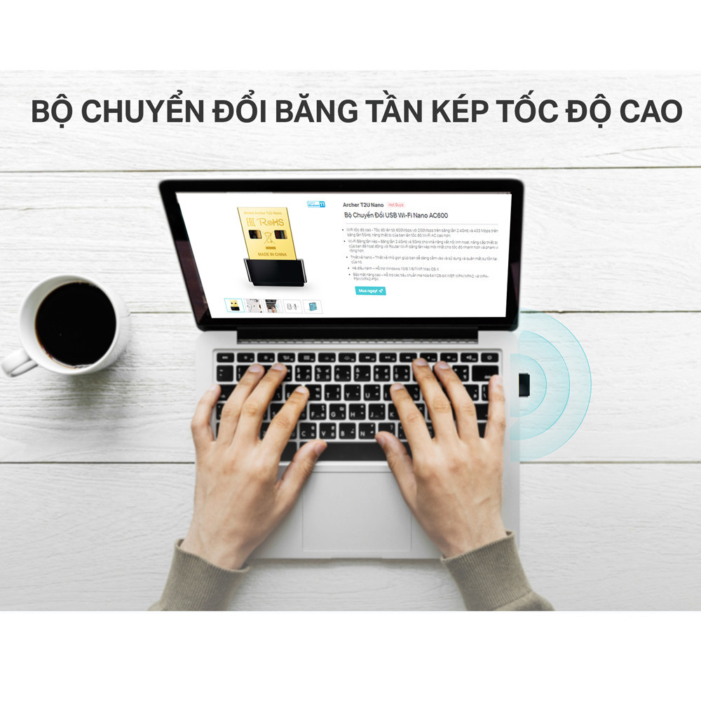 TP-Link Archer T2U Nano – hình 3