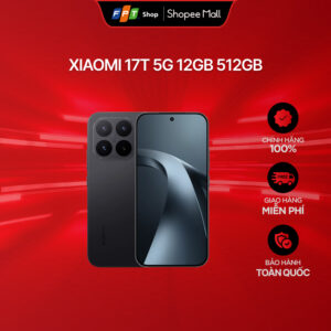 Điện thoại Xiaomi 17T 5G 12GB/512GB – pin 6.500 mAh, camera 50MP