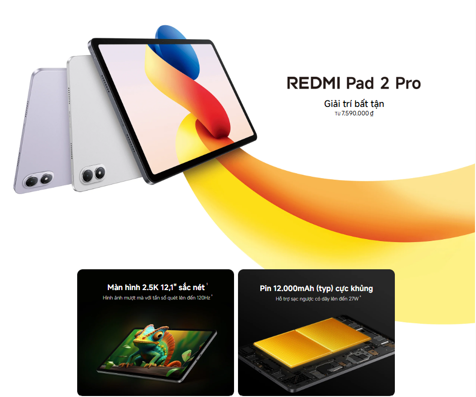 Xiaomi Redmi Pad 2 Pro – hình 1